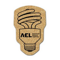 Light Bulb Shaped All Natural Cork Coasters